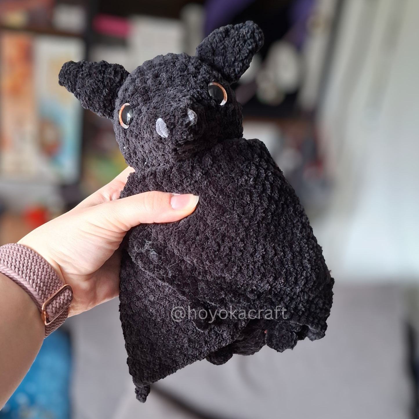 Fruit Bat Crochet Plush