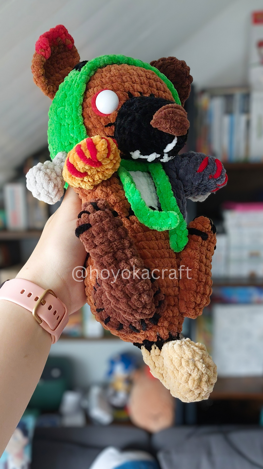 Frankenstein Dog crochet pattern