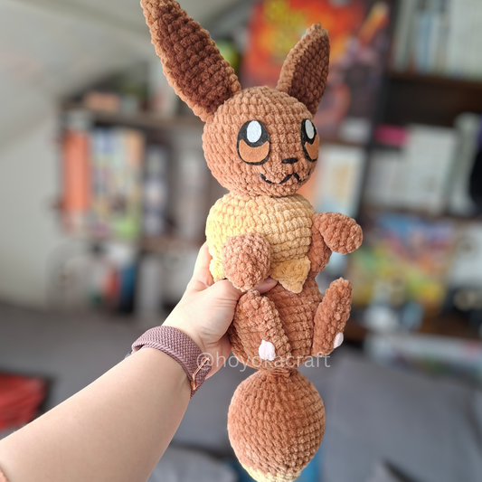 Eevee Pokemon Crochet Plush
