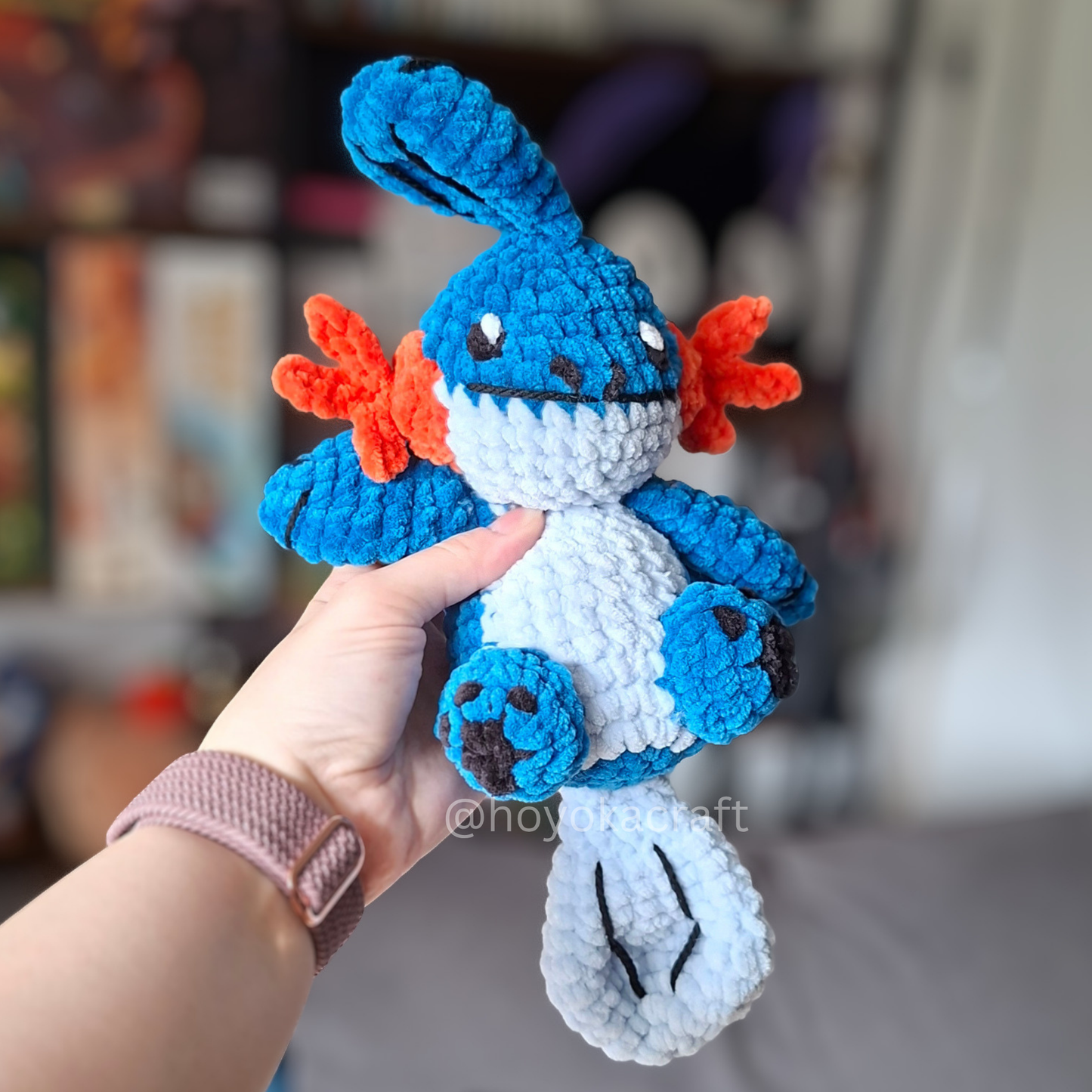 Mudkip Pokemon Crochet Plush