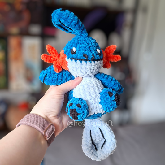 Mudkip Pokemon Crochet Plush