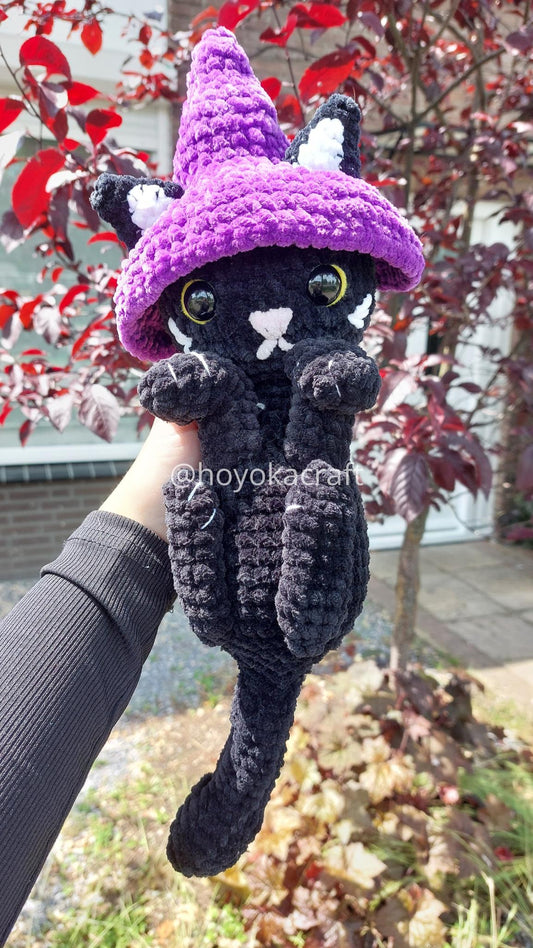 Black Cat With Hats crochet pattern