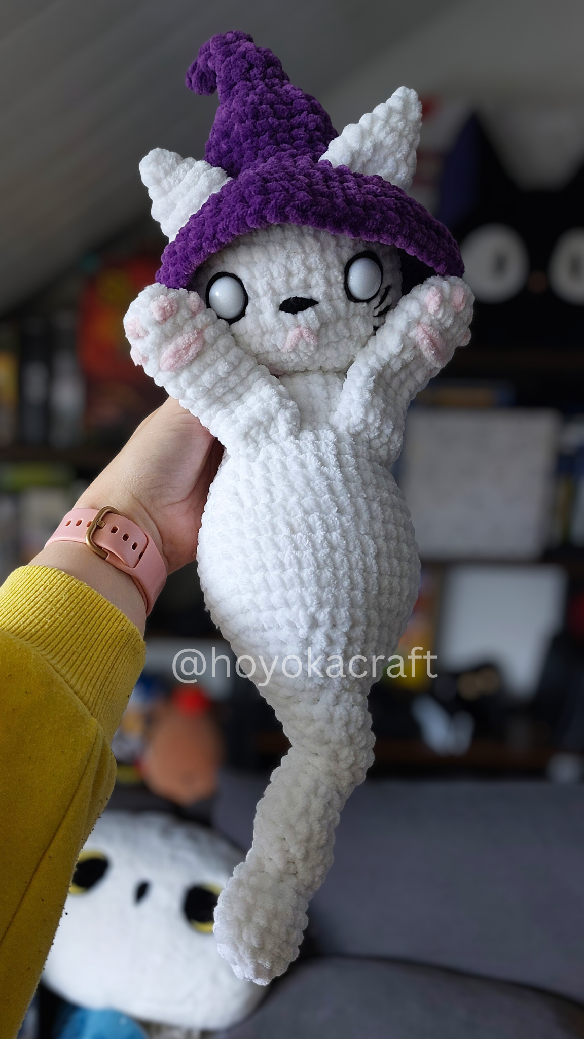 Halloween crochet pattern bundle - Frankenstein dog and Ghost kitty
