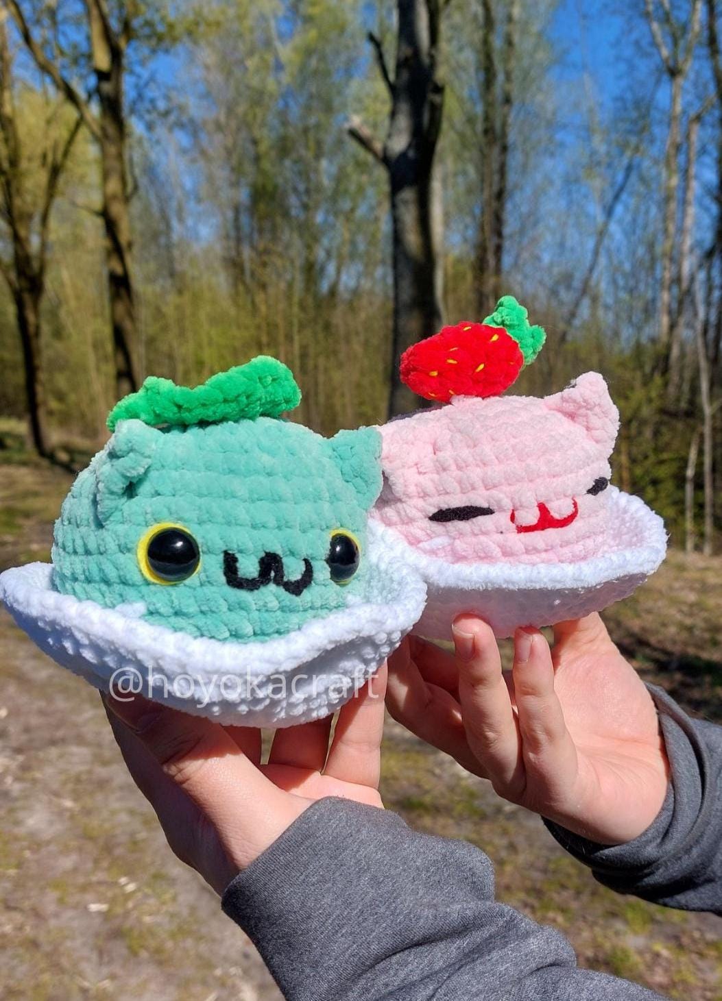 Mochi Cat (Meowchi) 2 in 1 crochet Pattern