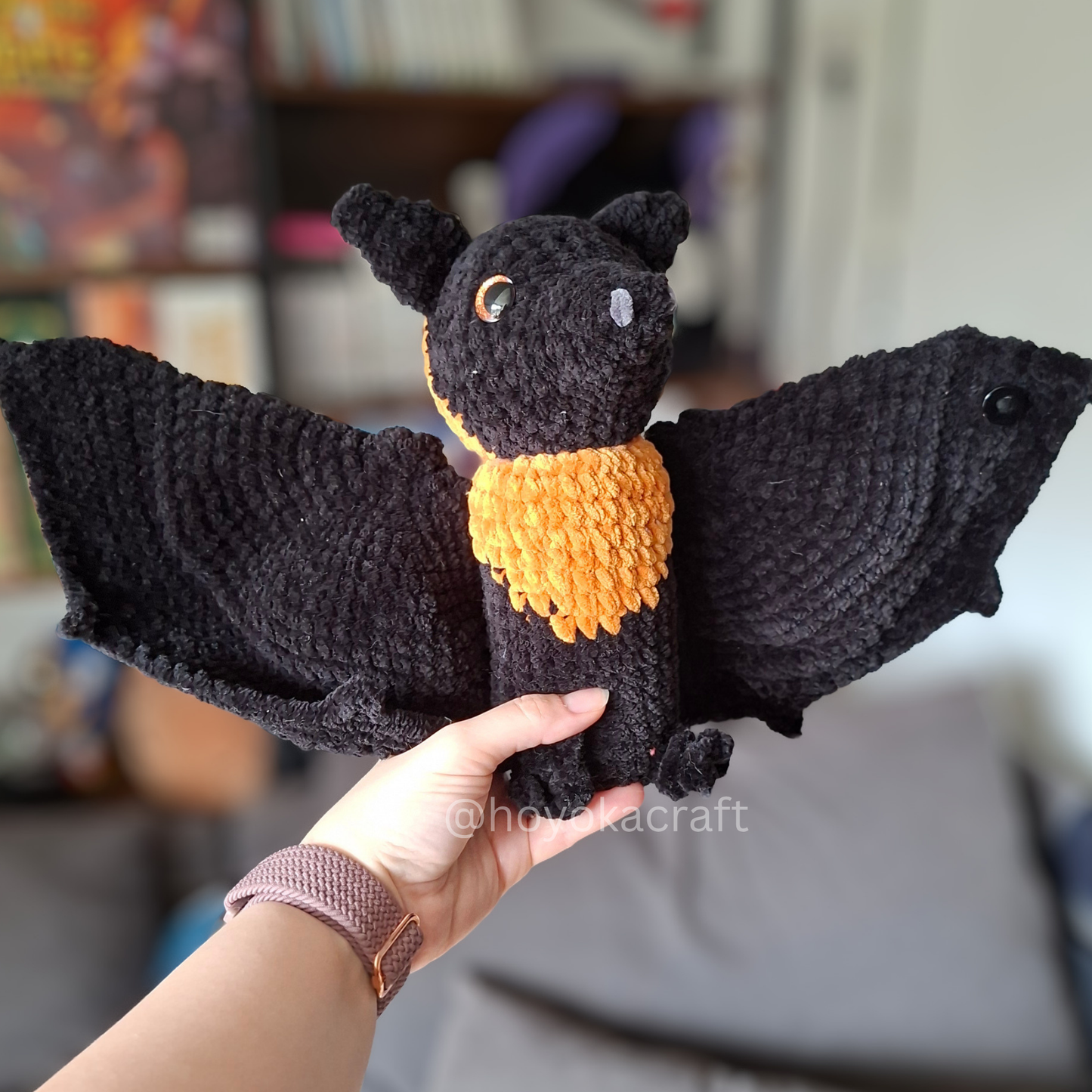 Fruit Bat Crochet Plush