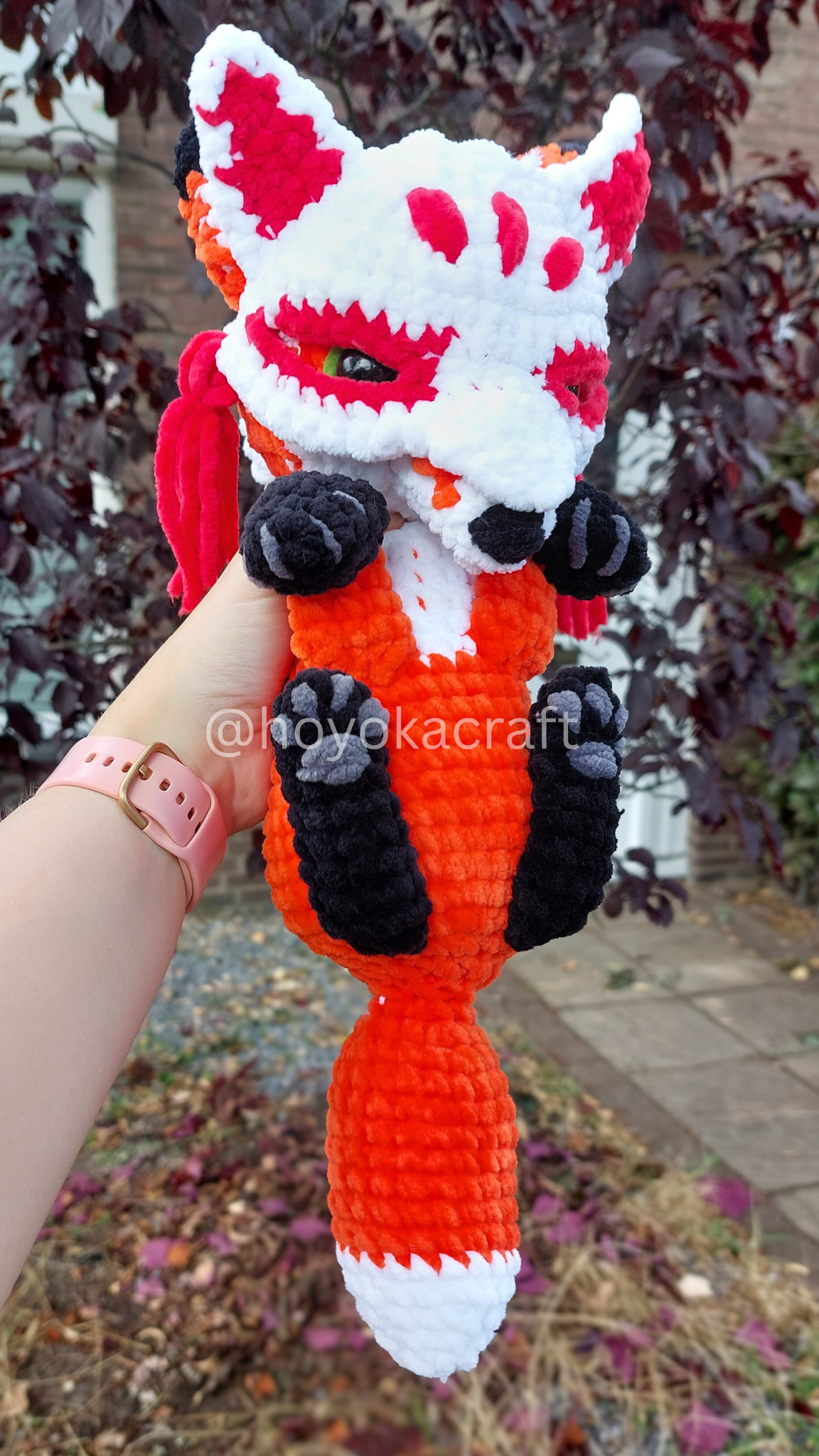 Fox With Hats crochet pattern