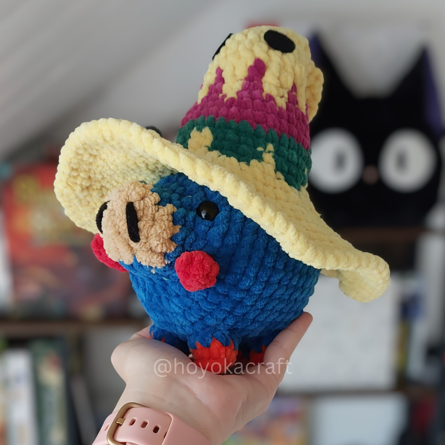 Ham Shamwitch Witchy Pig - crochet plushie