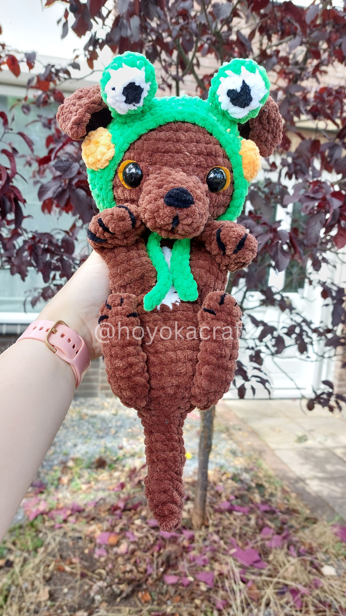 Puppy With Hats crochet pattern
