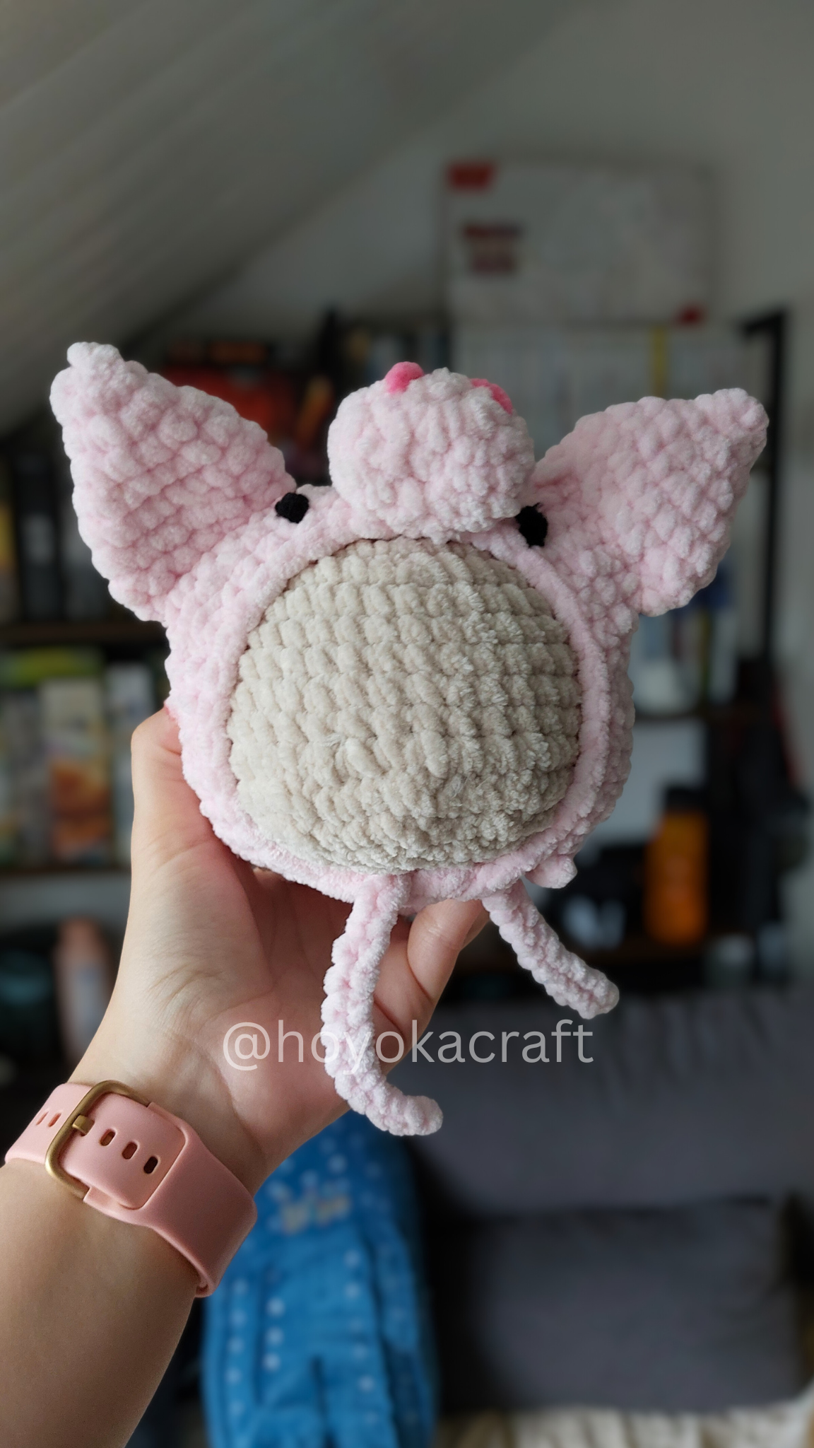 Hat Crochet Pattern - for animals with hats