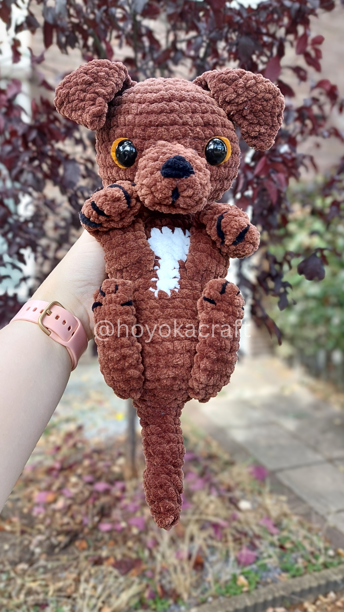 Puppy With Hats crochet pattern