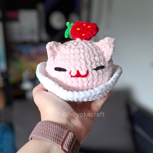 Mochi Cat Crochet Plush