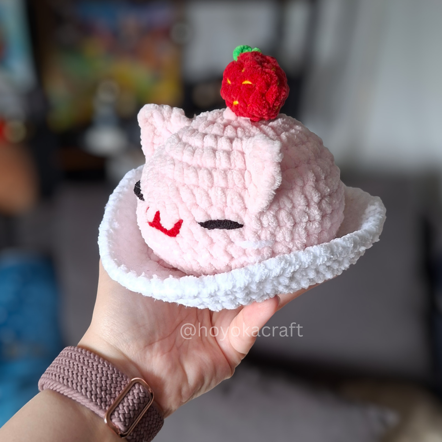 Mochi Cat Crochet Plush