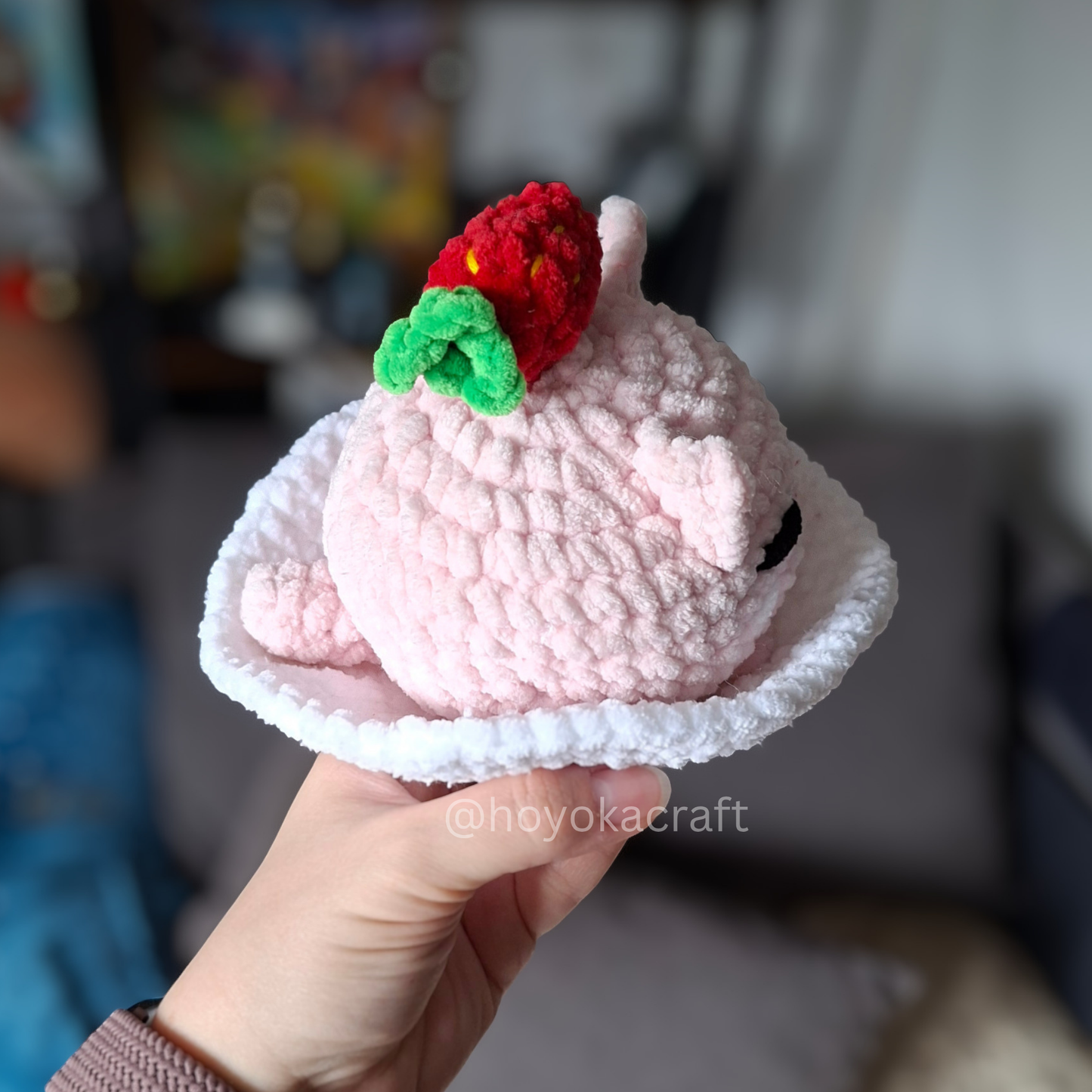 Mochi Cat Crochet Plush