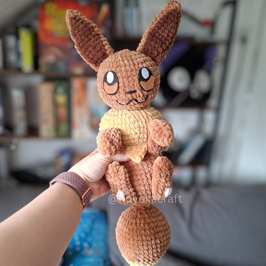 Eevee Pokemon Crochet Plush