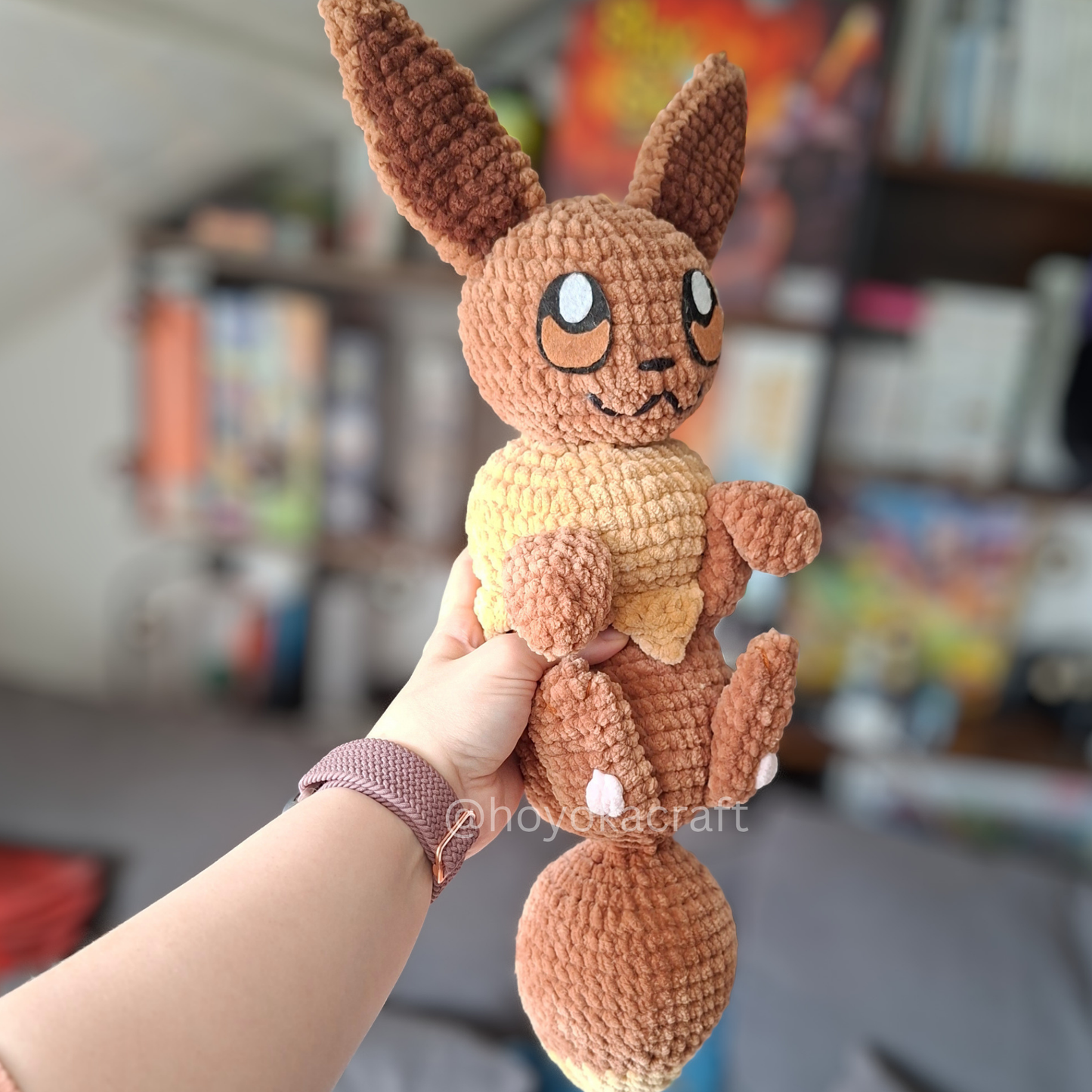 Eevee Pokemon Crochet Plush