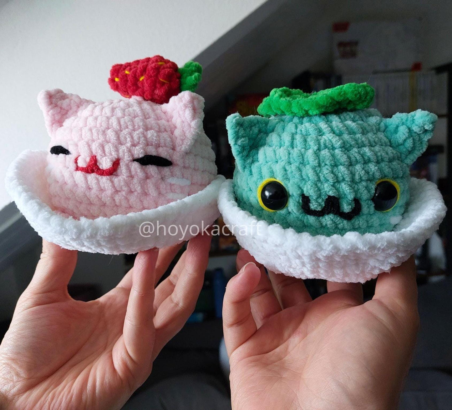 Mochi Cat (Meowchi) 2 in 1 crochet Pattern