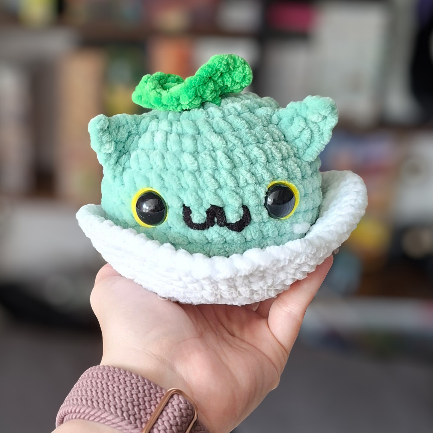 Mochi Cat Crochet Plush