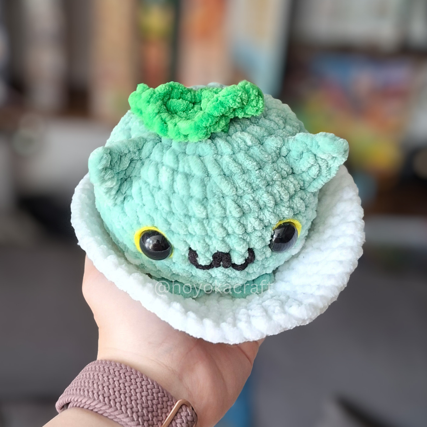 Mochi Cat Crochet Plush