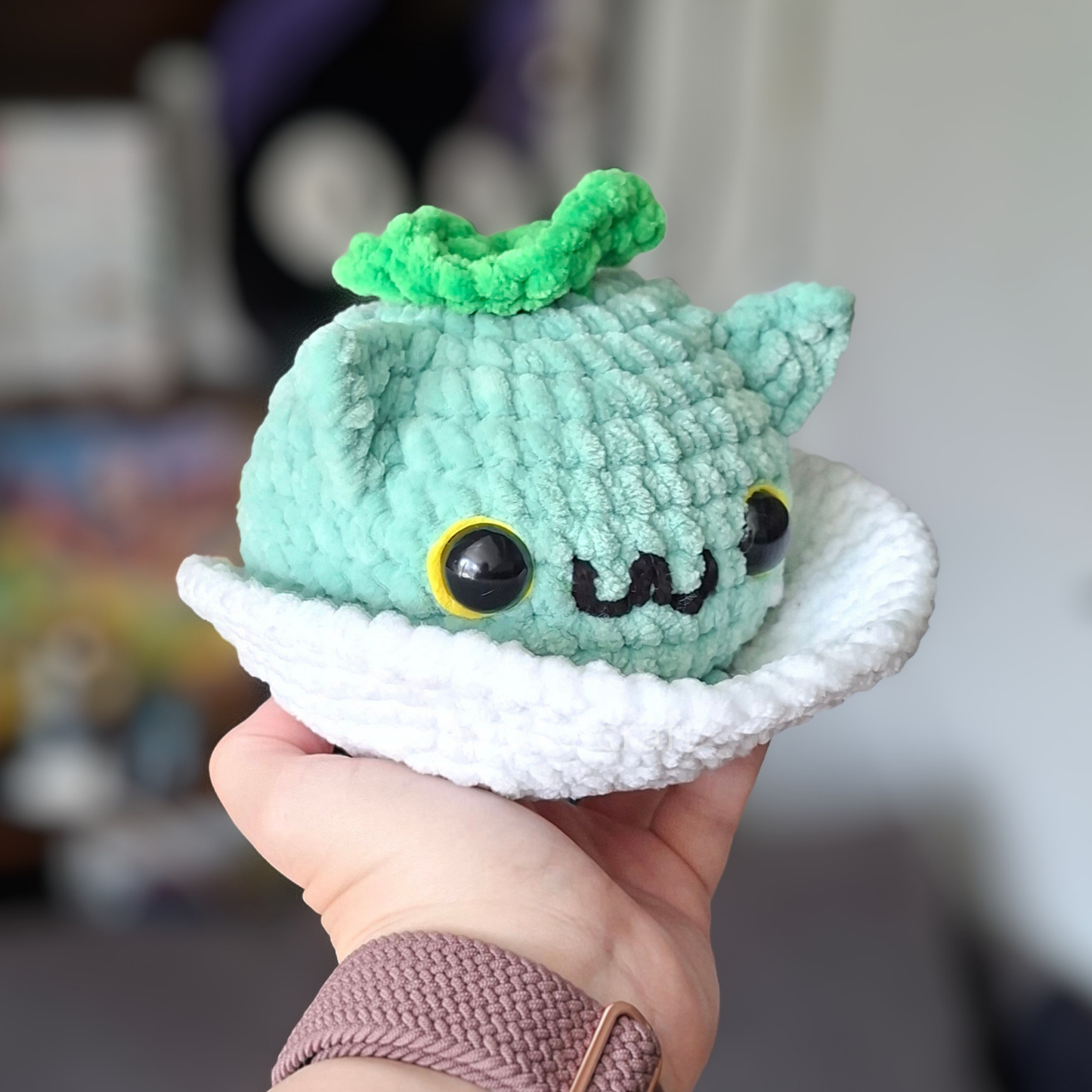 Mochi Cat Crochet Plush