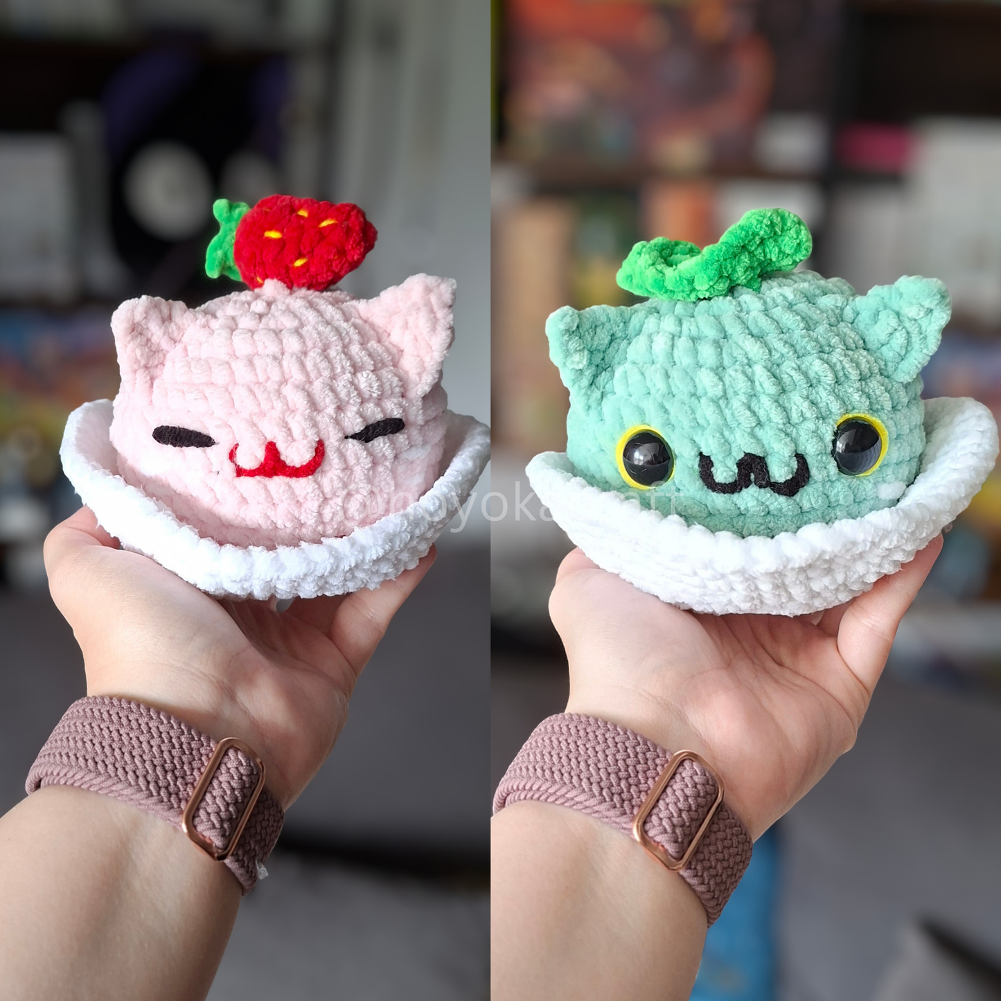 Mochi Cat Crochet Plush