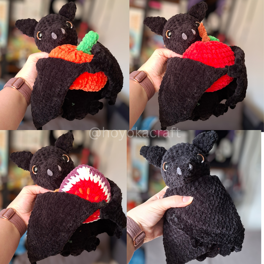 Fruit Bat Crochet Plush