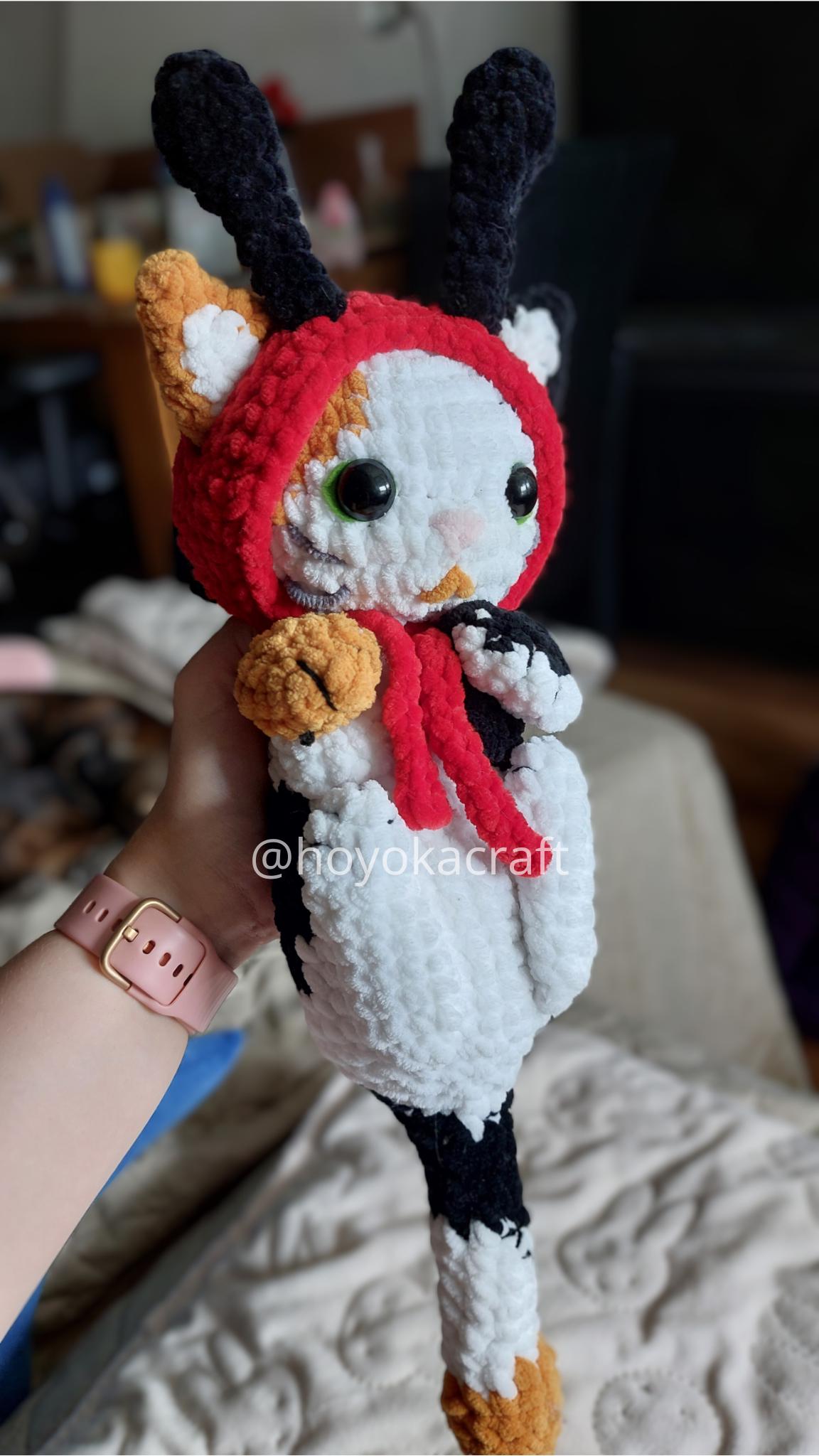 Calico Cat With Hats crochet pattern