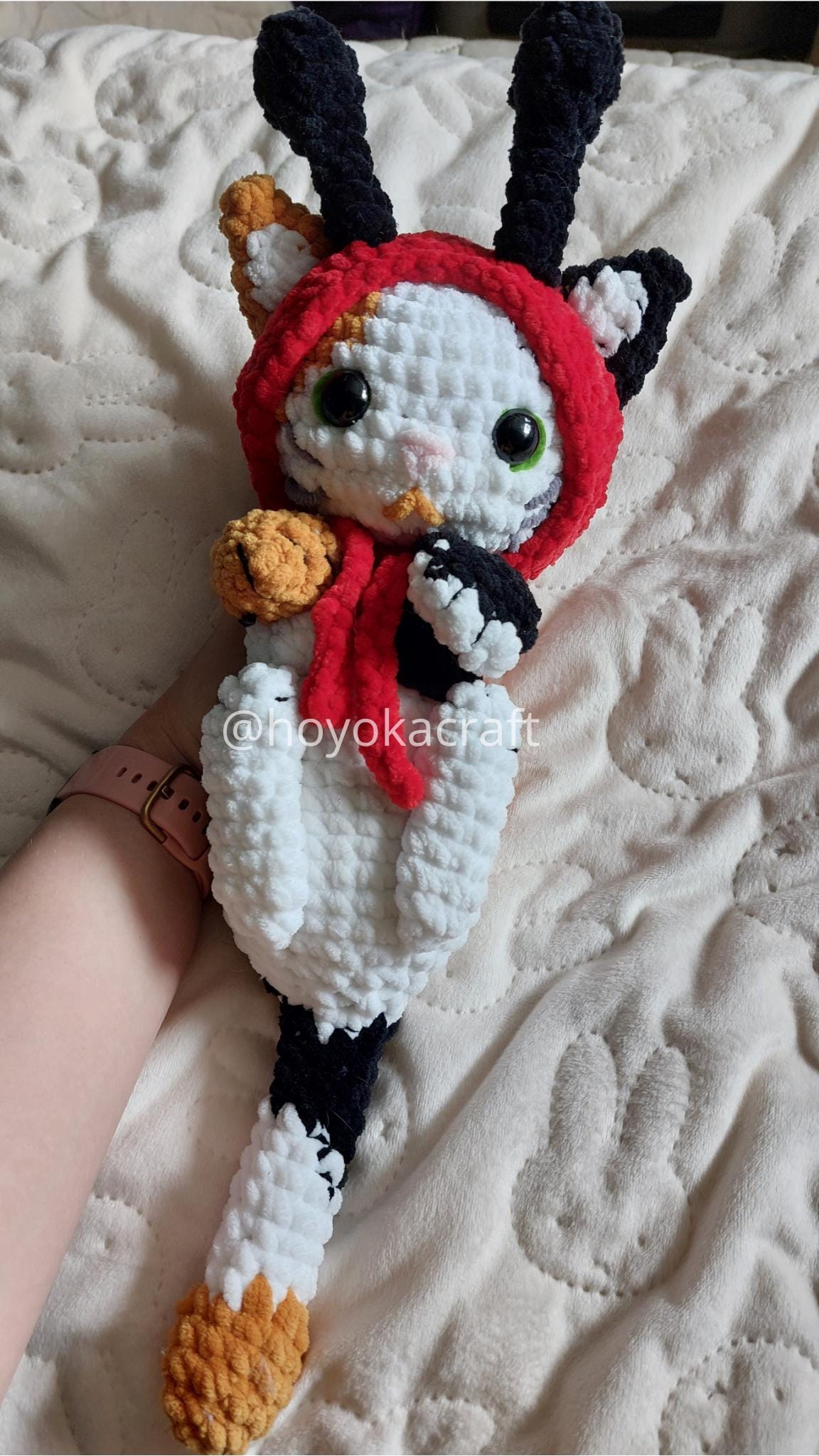 Calico Cat With Hats crochet pattern