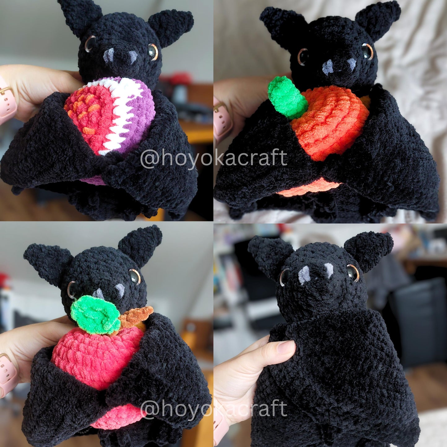 Fruit Bat Crochet Pattern